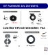 Kit Platinium LCD (delantero y trasero rosca)