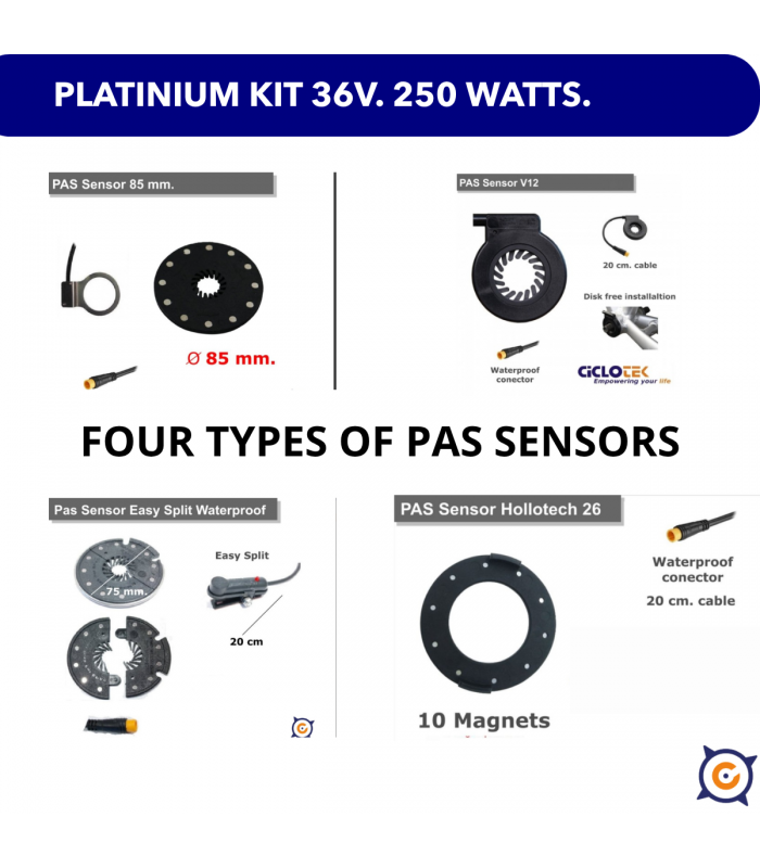Platinium LCD Kit (front and rear thread)