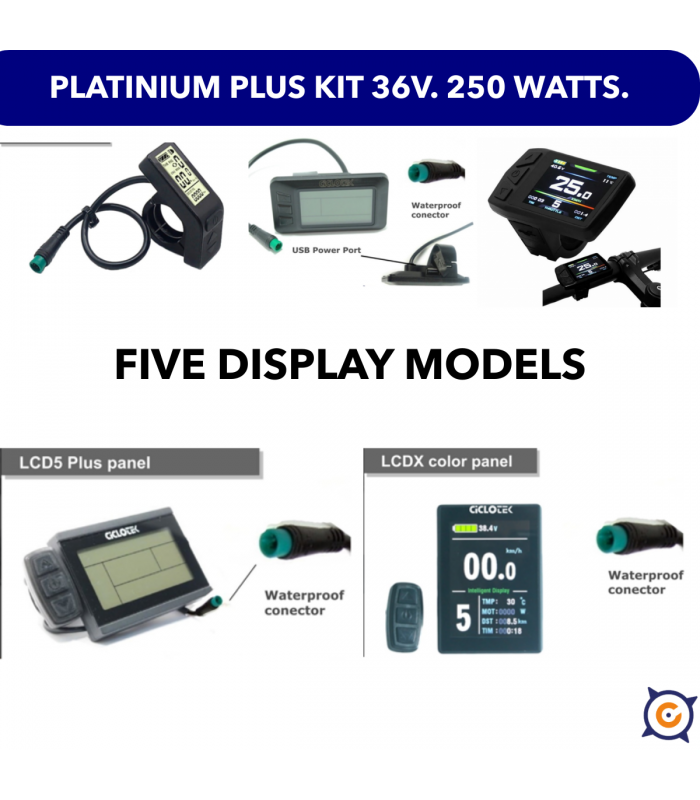 Kit Platinium LCD PLUS (trasero casete)
