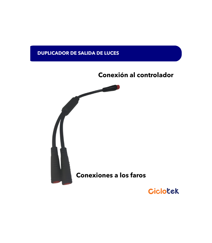 Duplicador de salida de luces