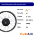 Motor BPM delantero 500 vatios 20'', 264 RPM
