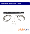 Adaptador de base de batería para tubos de 40 mm