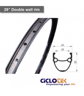 Llanta de 26" doble pared